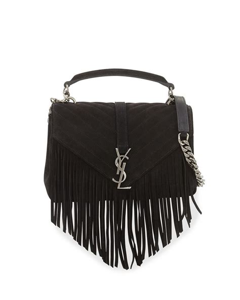 yves saint laurent fringe bag|yves saint laurent bags bloomingdale's.